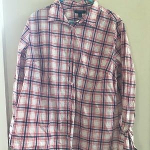 Button down Lands End shirt.